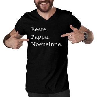 Best Dad Ever Norwegian Language Funny Fathers Day Vacation Men V-Neck Tshirt - Seseable