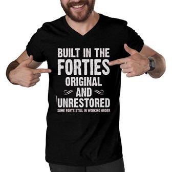 Built In The Forties Original And Unrestored Special Men V-Neck Tshirt - Seseable