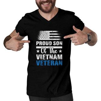 Proud Son Of The Vietnam Veteran 2022 Men V-Neck Tshirt - Seseable