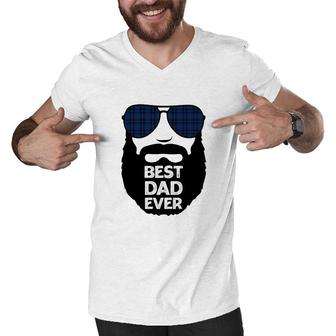 Best Dad Ever Great Daddy Good Gift For Father Day Fathers Day Men V-Neck Tshirt - Seseable