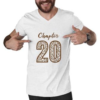 Chapter 20 Tiger Since 2002 Is 20Th Birthday With Beautiful Men V-Neck Tshirt - Seseable