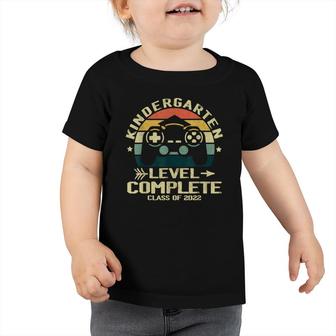 Kindergarten Graduation Level Complete Video Gamer Student Toddler Tshirt - Seseable