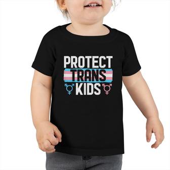 Lgbt Support Protect Trans Kids Pride Month Toddler Tshirt - Seseable