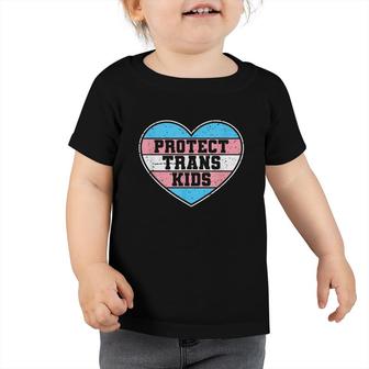 Protect Trans Kids I Transgender Lgbt Rights Toddler Tshirt - Seseable