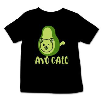Funny Avocado Avocato Cute Cat Animal Infant Tshirt - Seseable
