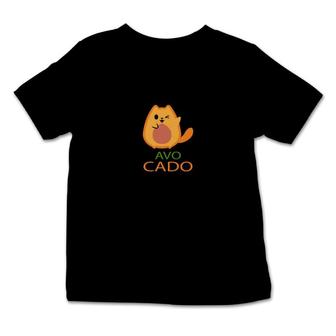Funny Avocado Cute Cat Animal Gift For Animal Lover Infant Tshirt - Seseable