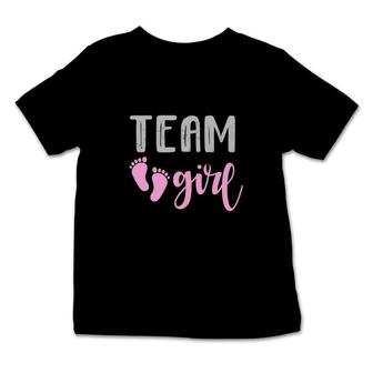 Team Girl Gender Reveal Baby Shower Baby Gender Reveal Party Infant Tshirt - Seseable