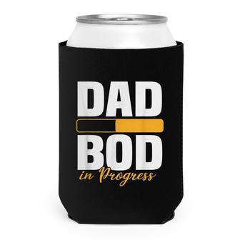 Dad Bod In Progress Loading Father Figure Fathers Day Can Cooler - Seseable