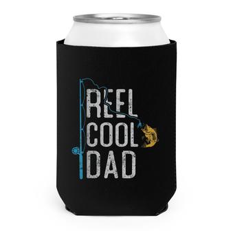 Fishing Reel Cool Dad Father’S Day Gift For Fisherman Dad Can Cooler - Seseable