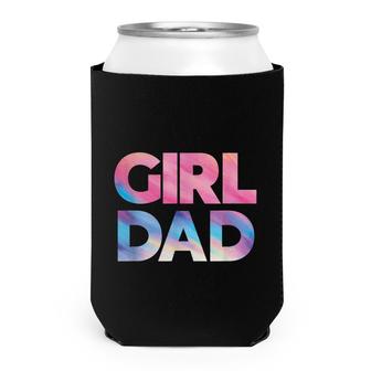 Girl Dad Daddy Fathers Day Daughter Bady Girl Dad Can Cooler - Seseable