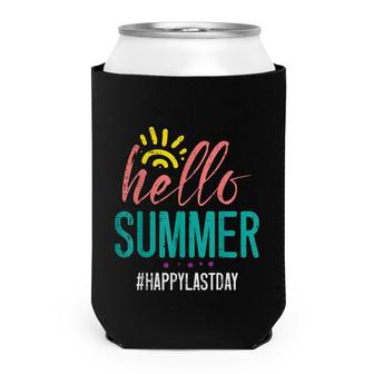 Hello Summer Happy Last Day Of School Teacher Boys Girl Kids Can Cooler - Seseable