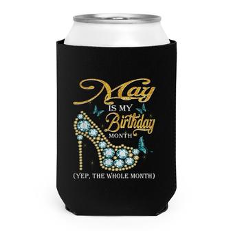May Is My Birthday The Whole Month May Diamond Shoes Can Cooler - Seseable