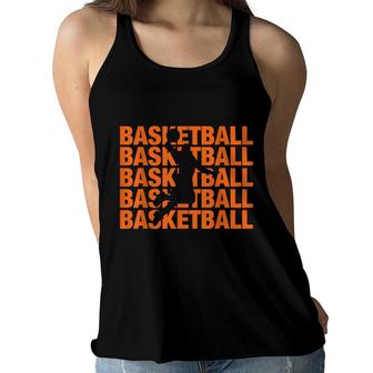 Basketball Athletes Basketball Player Women Flowy Tank - Seseable
