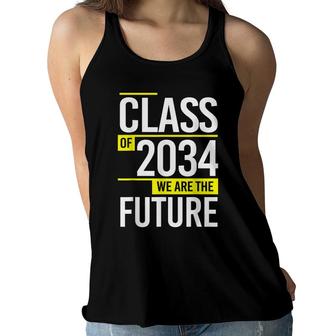 Class Of 2034 Preschool Graduation 2034 Grow With Me Women Flowy Tank - Seseable