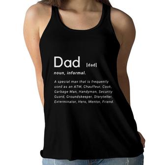 Dad Definition Impression Gift 2022 Style Women Flowy Tank - Seseable