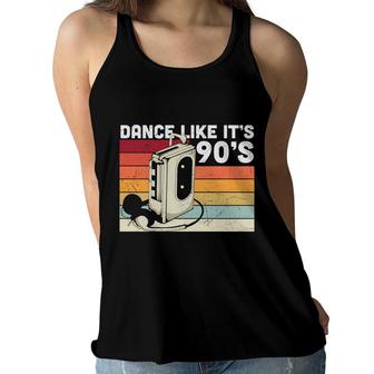 Dance Like Its 80S 90S Styles Headphone Great Women Flowy Tank - Seseable