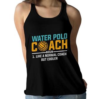 Dictionary Definition Water Polo Coach Noun Like A Normal Coach But Coocler Women Flowy Tank - Seseable