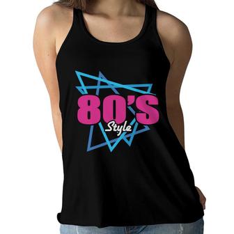 Graphic 80S Style Best Gift 80S 90S Lovers Women Flowy Tank - Seseable