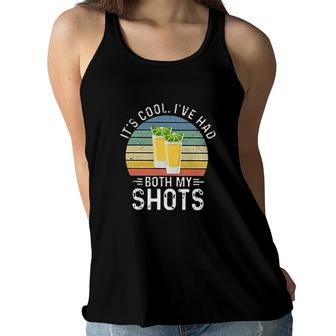 Its Cool Ive Had Both My Shots 2022 Gift Women Flowy Tank - Seseable