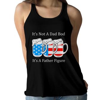Its Not A Dad Bod July Independence Day 2022 Women Flowy Tank - Seseable
