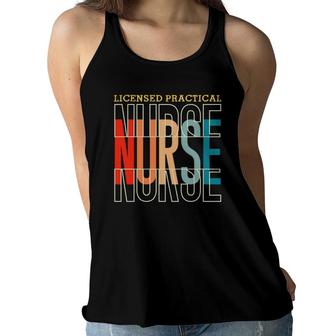 Licensed Practical Nursing Practice Rn Nurse Women Flowy Tank - Seseable