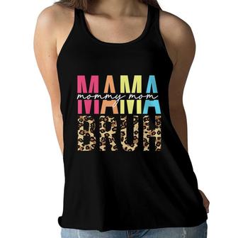 Mama Mommy Mom Bruh Funny Boy Mom Life Mothers Day Women Flowy Tank - Seseable