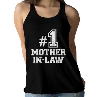 Number One 1 Mother-In-Law Women Flowy Tank - Seseable