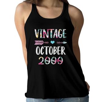October Girls 2000 Birthday Gift 20 Years Old Made In 2000 Ver2 Women Flowy Tank - Seseable