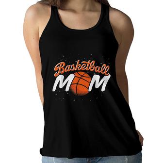 Sport Basketball Mom Basketball Player Mommy Basketball Women Flowy Tank - Seseable
