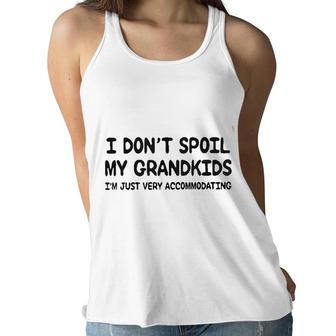 I Dont Spoil My Grandkids Special 2022 Gift Women Flowy Tank - Seseable