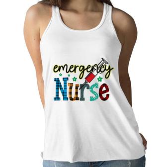 Nurses Day Emergency Supportive Trendy Gift 2022 Women Flowy Tank - Seseable