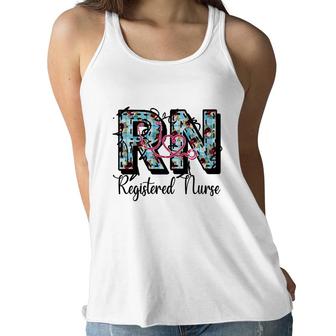 Registered Nurse Is For Hospital And Who New 2022 Women Flowy Tank - Seseable