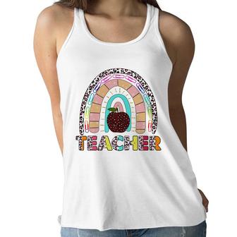 Teachers Are The Ones Who Motivate Students Carefully Women Flowy Tank - Seseable