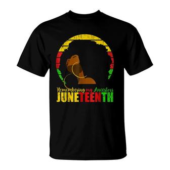 1865 Juneteenth Black Freedom Day June 19Th 1865 T-shirt - Thegiftio UK