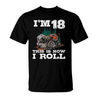 18Th Birthday 4X4 Offroad Lover 18 Years Old Bday T-Shirt - Seseable
