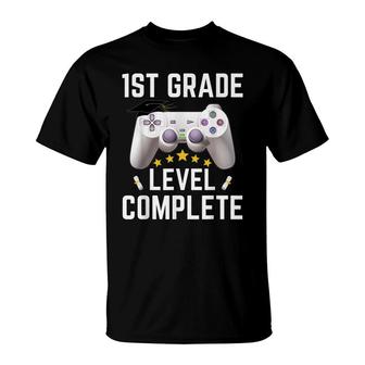 1St Grade Level Complete Gamer Class Of 2021 Graduation T-shirt - Thegiftio UK
