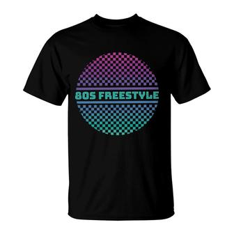 80S Freestyle I Love 80S 90S Disco Ball Music Party T-Shirt - Seseable