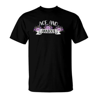 Ace And Anxious Asexuality Ace Pride Asexual T-shirt - Thegiftio UK