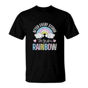 After Every Storm There Is A Rainbow Funny LGBT Pride Gift T-Shirt - Seseable