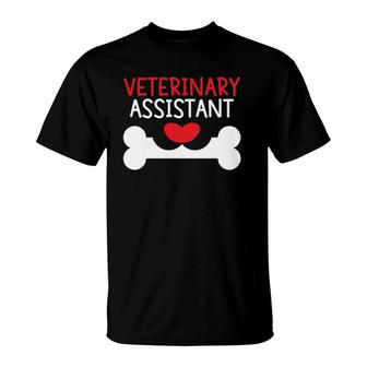 Animal Helper Veterinary Assistant Pawsitive T-Shirt | Mazezy