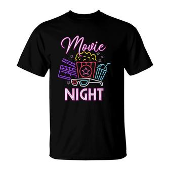 Awesome Movie Party - Movie Birthday - Movie Night T-Shirt | Mazezy