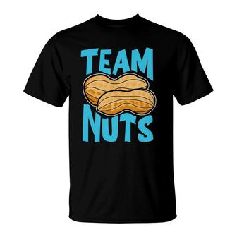 Baby Gender Reveal Party Gender Reveal Team Nuts Boy Baby T-Shirt - Seseable