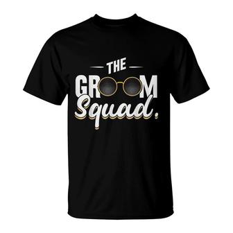 Bachelor Party Bachelor The Groom Squad Bachelor Groom Squad T-Shirt - Seseable