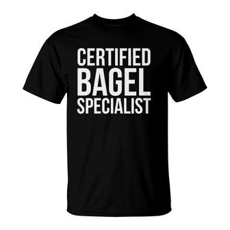 Bagel - Funny Bagel - Bagel Specialis T-Shirt | Mazezy