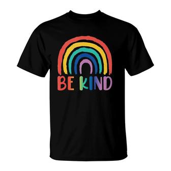 Be Kind Rainbow Choose Kindness T-Shirt | Mazezy