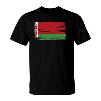 Belarus Belarusian Flag Vacation Travel Souvenir T-Shirt | Mazezy DE