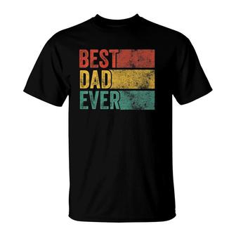 Best Dad Ever Husband Funny Sarcastic Dad Joke Vintage T-Shirt - Seseable