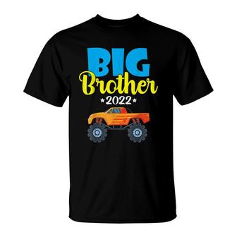 Big Brother 2022 Monster Truck Baby Shower Future Brother T-Shirt - Seseable