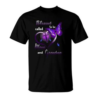Blessed To Be Called Mom And Grandma - Mothers Day T-Shirt - Seseable