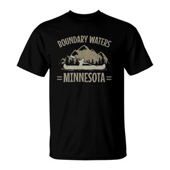 Boundary Waters Canoe Trip Minnesota T-Shirt | Mazezy